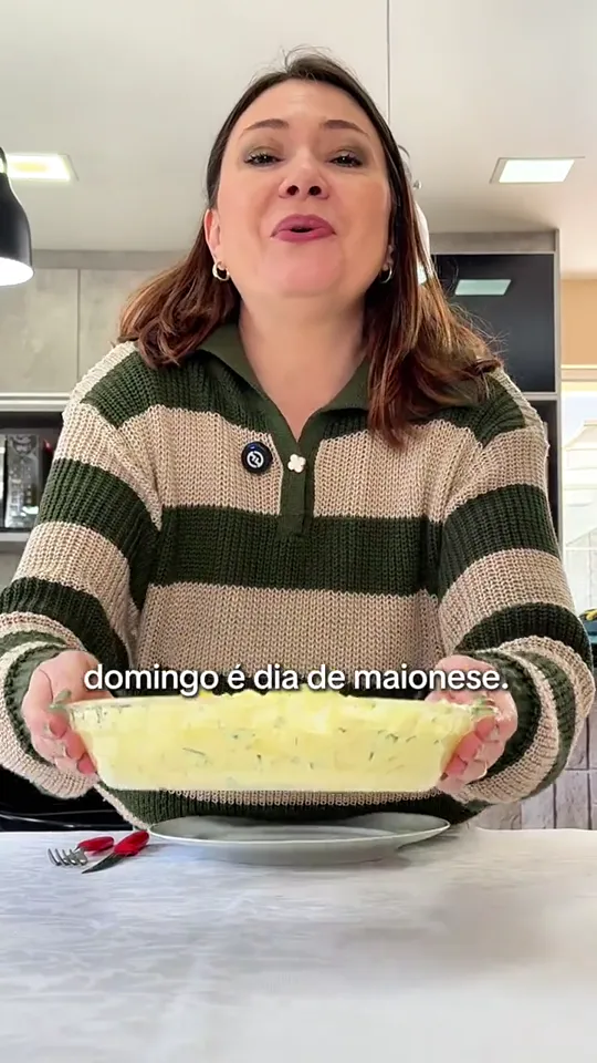 Domingo é dia de maionese caseira