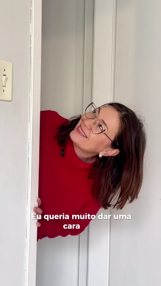 Parede nova sem sujeira e sem reforma